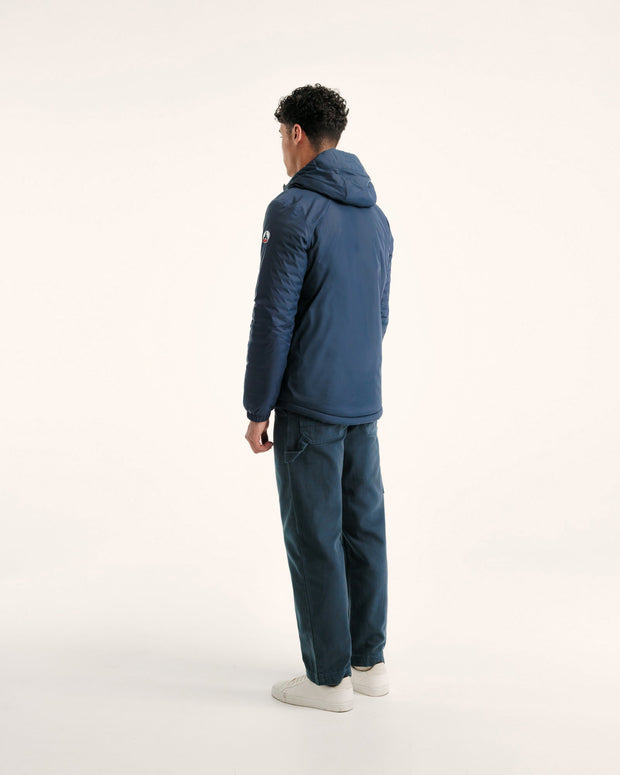 Doudoune ultralégère réversibles Marine/Beige Chicago 2.0