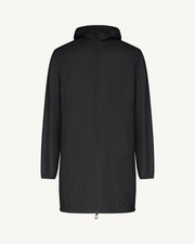 Imperméable long doublé polaire Noir Oban Polar