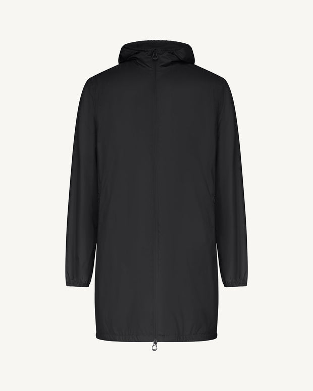 Imperméable long doublé polaire Noir Oban Polar