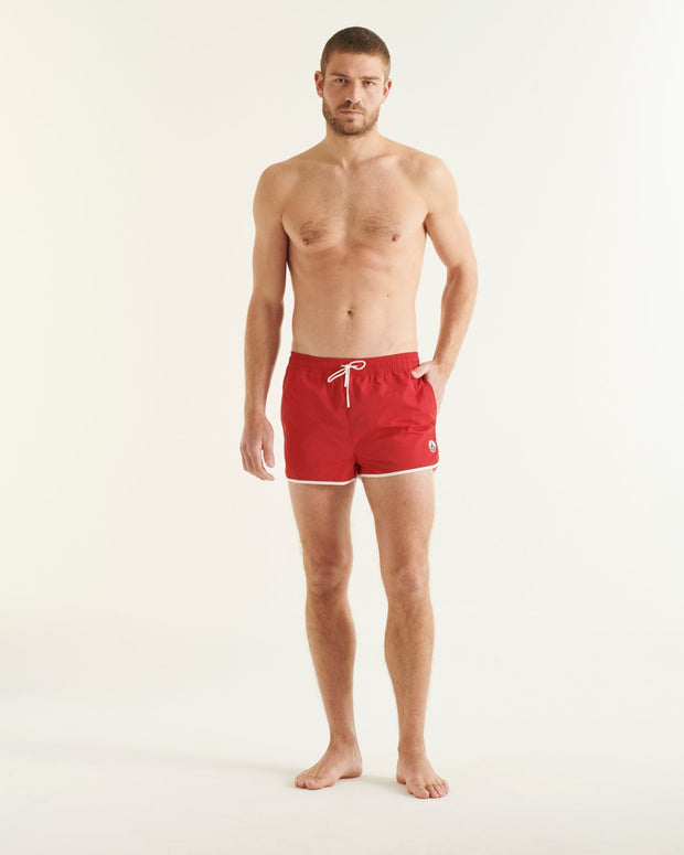Maillot de bain esprit marathon Rouge Malibu