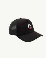 Casquette bicolore à filet Noir Sail