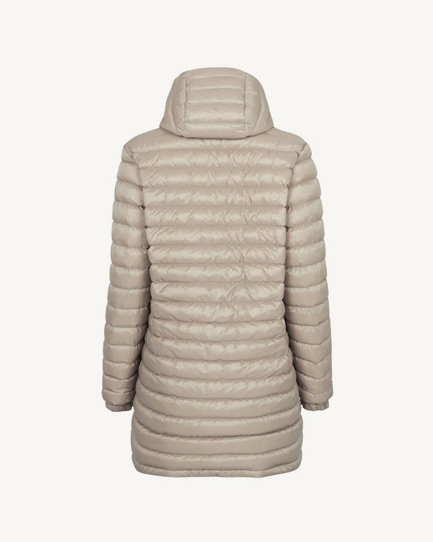 Doudoune longue réversible Army/Beige Roma 2.0