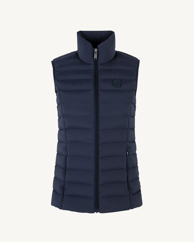 Doudoune sans manches stretch Marine Grenada