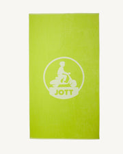 Serviette de plage en éponge Vert acide Beach